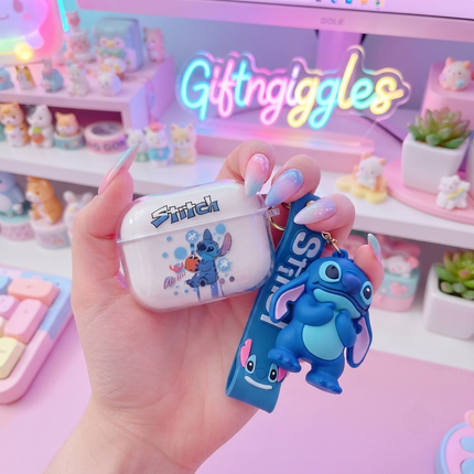✨ Magical Stitch AirPods Accessory Set 🎧💙