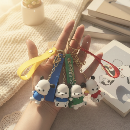 Pochacco Keychain / Bag Charm