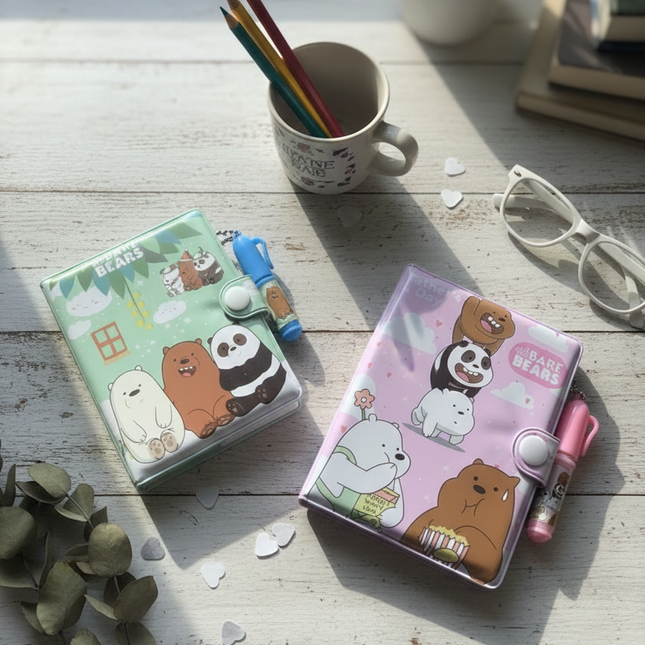 Panda Notebook With Pen