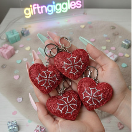 Heart Keychain / Bag Charm