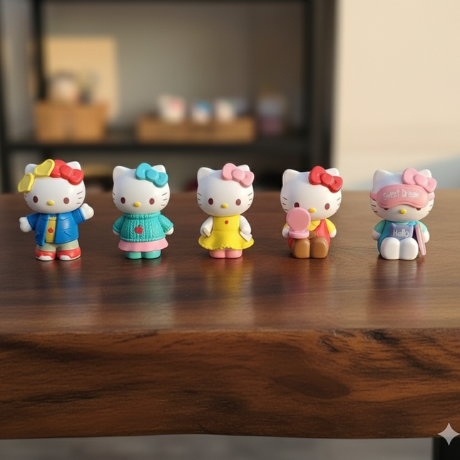 Cute Hello Kitty Figurines
