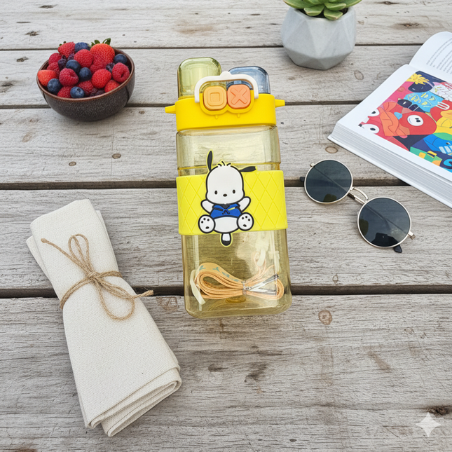 Kawaii Dual Sipper Water Bottle