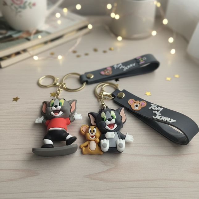 Tom nd Jerry Keychain / Bag Charm