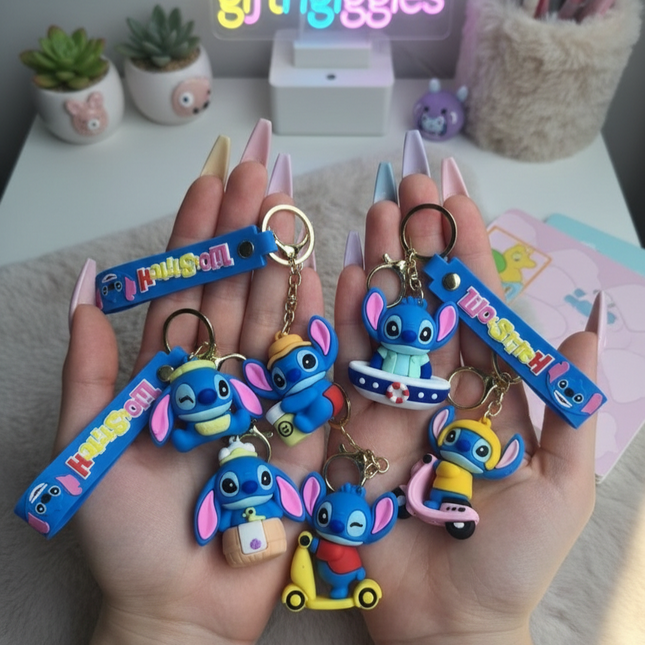Stitch Tropical Keychain/Bag Charm