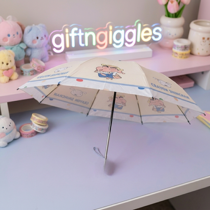 Cute & Compact Crayon Shinchan Rainy Day Essentials Umbrella