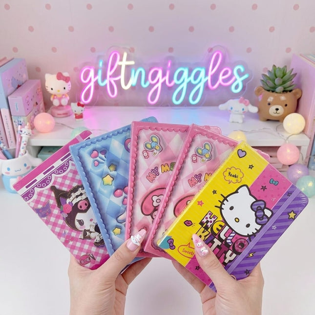 Sanrio Diary with Elastic Closure