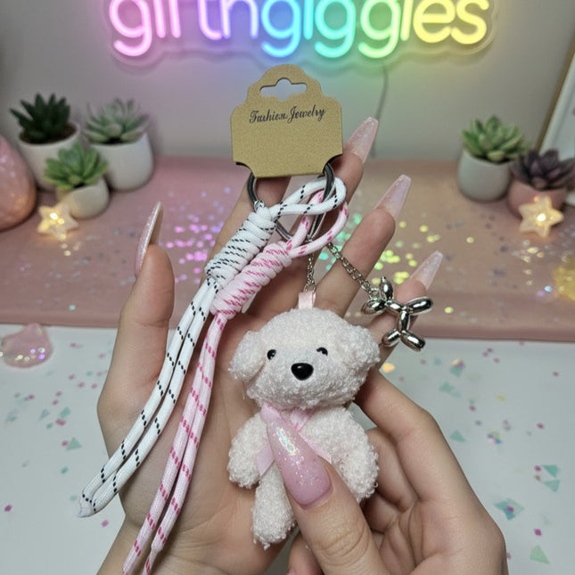 Cute Teddy Bag Charm