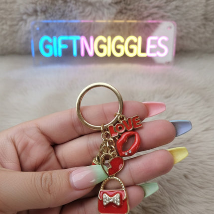 Valentine Keychain/Bag Charm