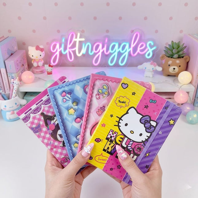 Sanrio Diary with Elastic Closure