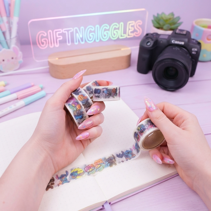 ✨ Stitch Delight Washi Tape Collection Set 🎀💙