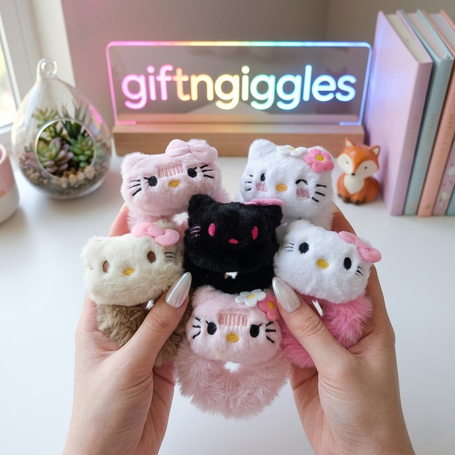 Big Hello Kitty Scrunchies