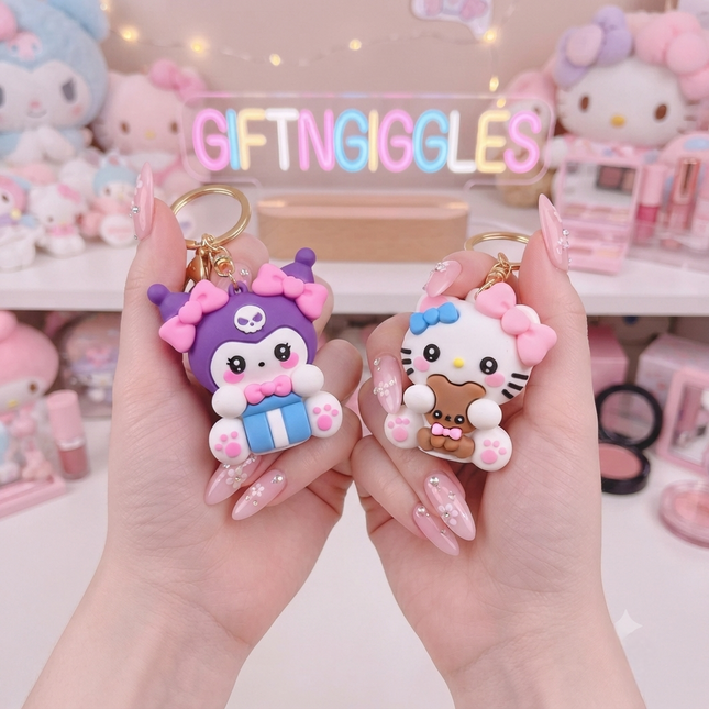 Viral Kawaii Choo Choo Character Keychain Collection – Cute Bag Charms