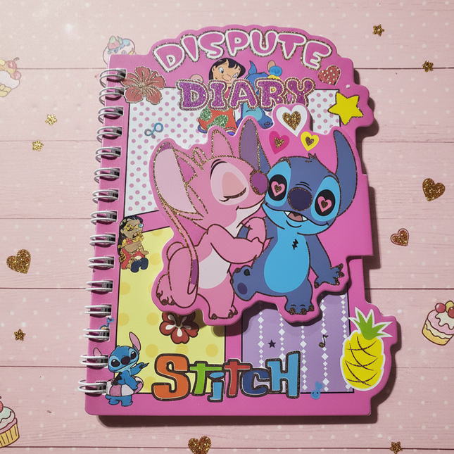 Cute Stitch & Angel Diary