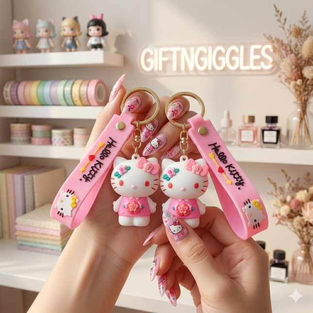 Hello Kitty Keychain/Bag Charm