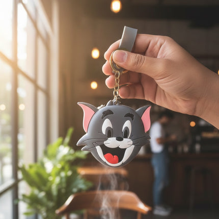 Tom Silicone Coin Pouch / Bag Charm