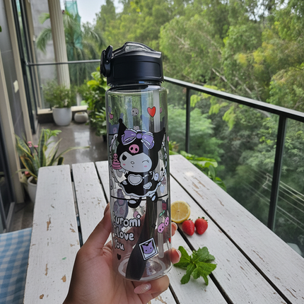 Cute Kuromi Water Bottle