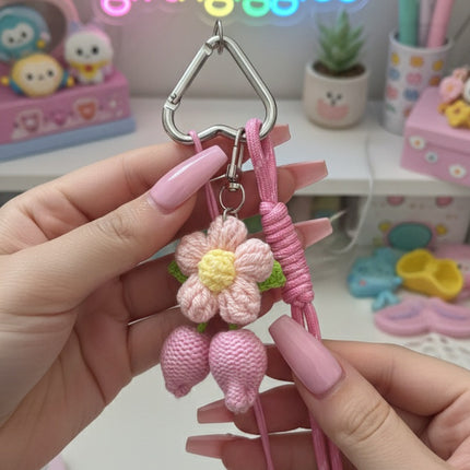 Crochet Bag Charm/Keychain