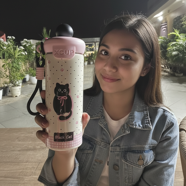 Cute Cat Tumbler