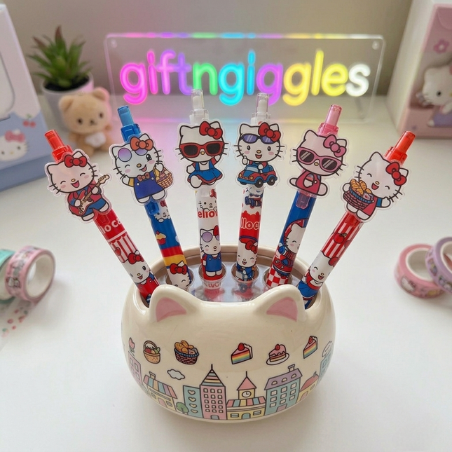 Kawaii Hello Kitty Decorative Stationery Pens