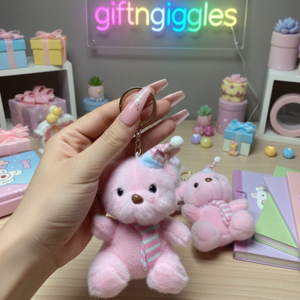 Teddy Bear Keychain / Bag Charm