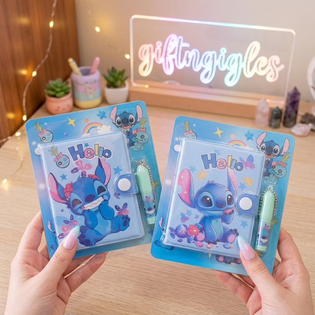 Stitch Pocket Diary with Pen