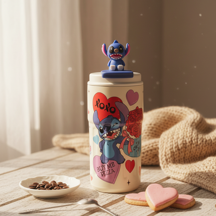 Cute Stitch Coffee Tumbler