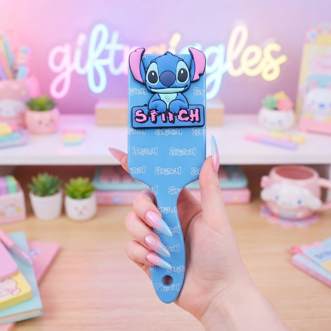 💙 Enchanting Stitch Hairbrush 💙