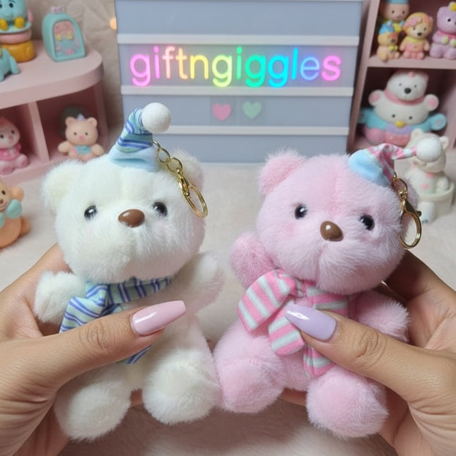 Teddy Bear Keychain / Bag Charm
