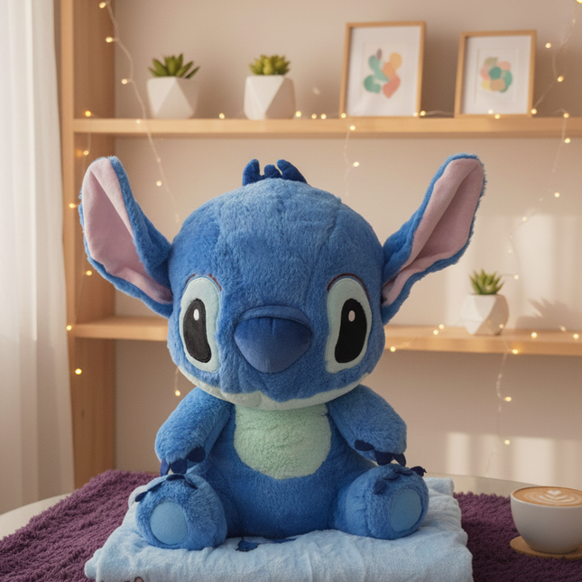 Big Stitch plush toy with blanket - soft & furry