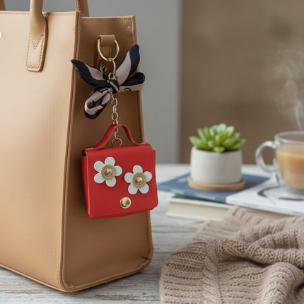 Bloom Flower Coin Purse / Bag Charm