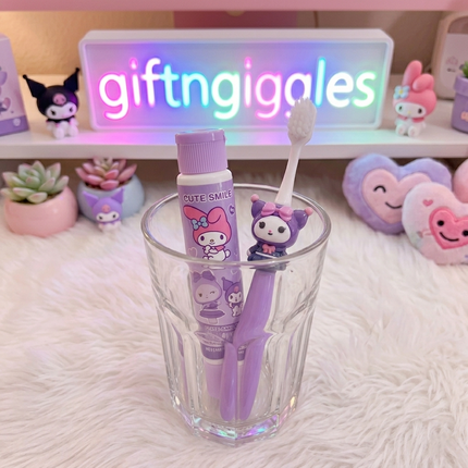 Kuromi Sanrio Toothbrush for Kids