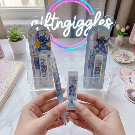 Stitch Mechanical Pencil with Lead Box