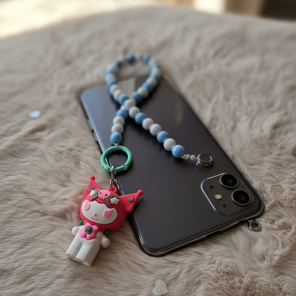 Red Kuromi Phone Charm