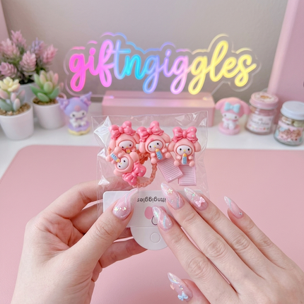 Cute Sanrio Hair Accessories for Girls
