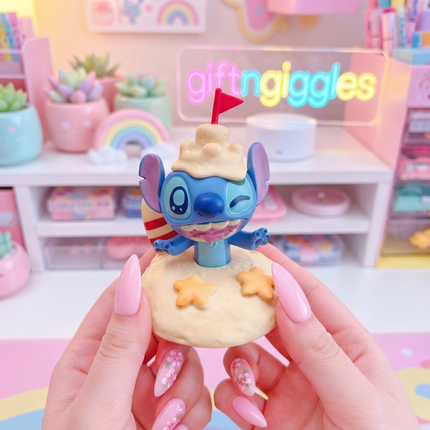 🏖️ Cute Stitch Summer Adventure Mini Figurines 🏝️