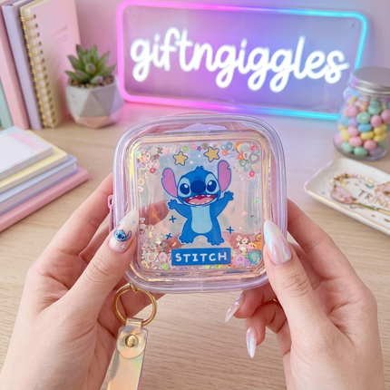 Kawaii Stitch Water Coin Purse/Keychain/Bag Charm