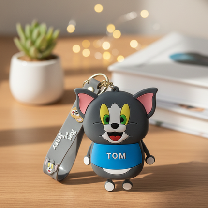 Tom Silicone Coin Pouch / Bag Charm