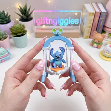 Cute Stitch Swing Figurine