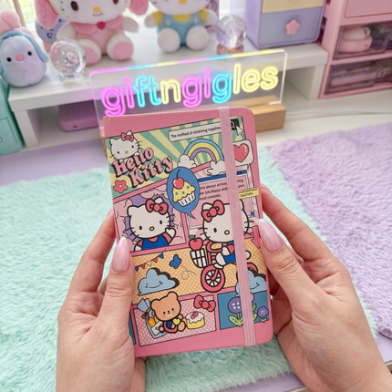 ✨ Cute Sanrio Character Pocket Notebooks with Elastic Band Closure ✨