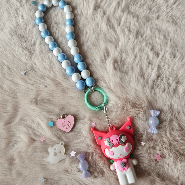 Red Kuromi Phone Charm