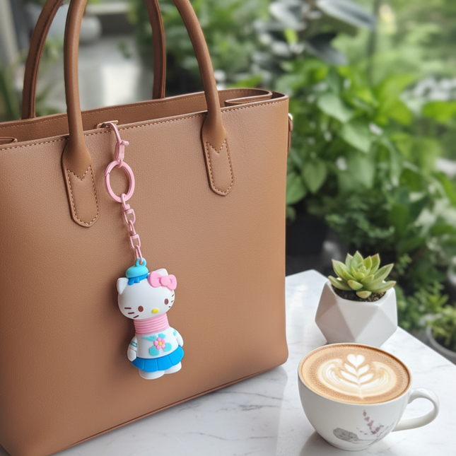 Hello kitty neck strech key chain
