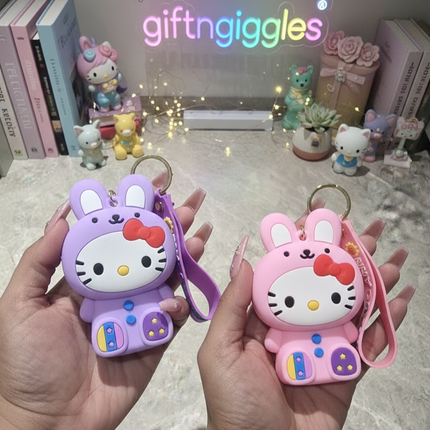 Hello Kitty Silicone Coin Purse/Keychain/Bag Charm
