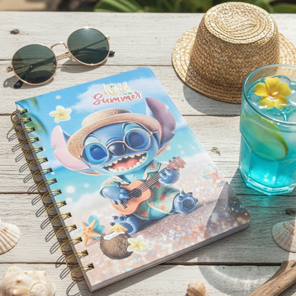 Stitch A5 Spiral Diary