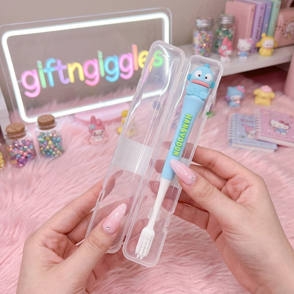 🪥 Hangyodon Sanrio Cute Character Toothbrush! 🌊💙