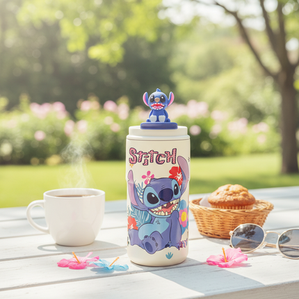 Cute Stitch Coffee Tumbler