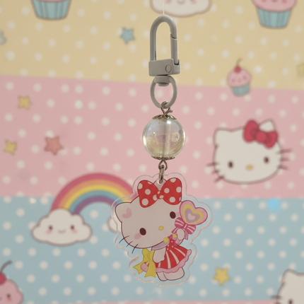 Hello Kitty Zip Charm