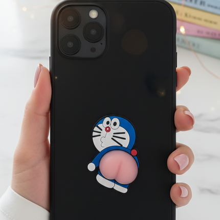 Doraemon Butt Phone Grip
