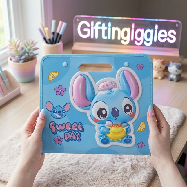 Stitch Folder with Pockets