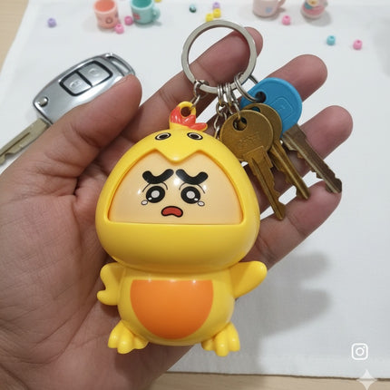 Shinchan Duck Face Changing Keychain
