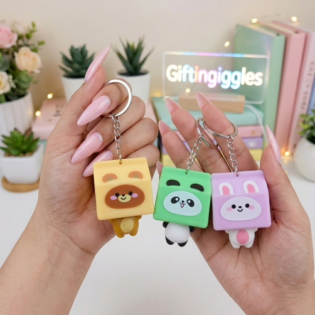 Kawaii Light Keychain